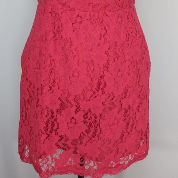 Signature8 Open Back Red Lace Dress | NWT | LARGE‎ - Picture 4 of 11